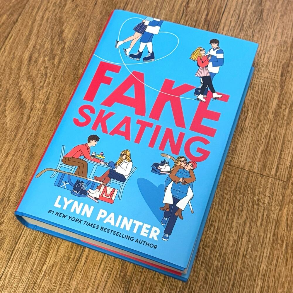 Fake Skating by Lynn Painter Young Adult Hardback Book